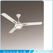 56 &#39;&#39; wiederaufladbare DC-Deckenventilator (USDC-504) mit LED-Licht